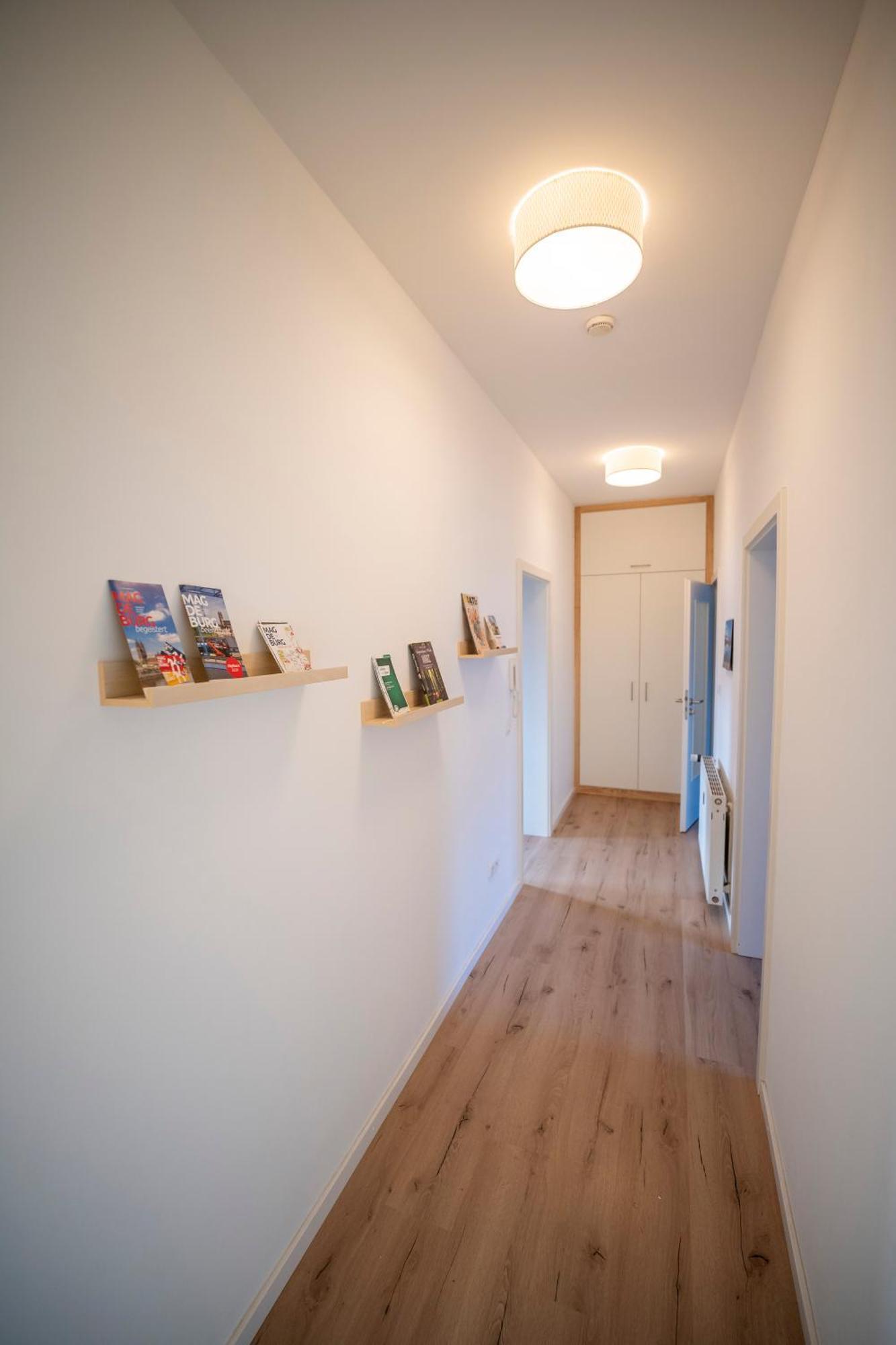 Haus Unterm Mammutbaum - Elberadweg Lägenhet Magdeburg Exteriör bild